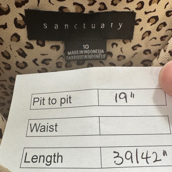 Sanctuary Bianca Leopard Print Midi Dress - Picture 12 of 12